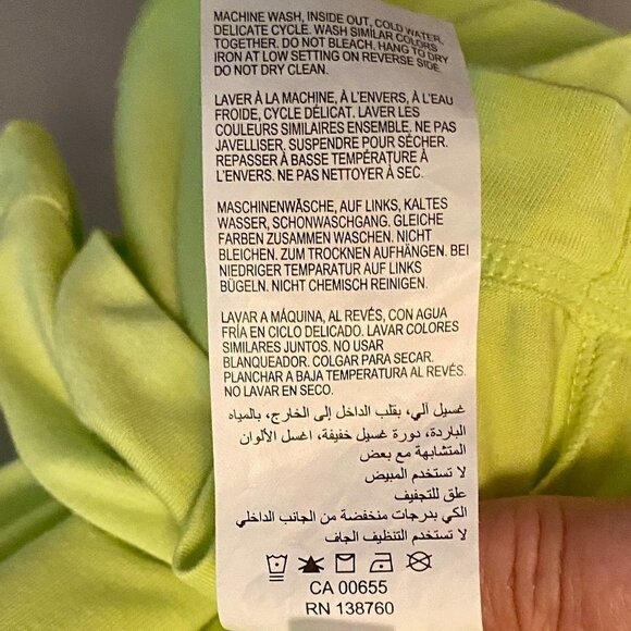 3X Limeaid Activezone Sports Tank Top With Back Detail By Penningtons⎜NWOT - Picture 6 of 9